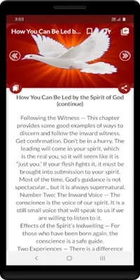 Be Led by the Spirit of God android App screenshot 1