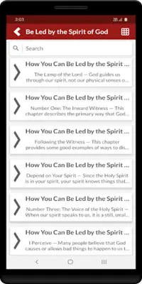 Be Led by the Spirit of God android App screenshot 2